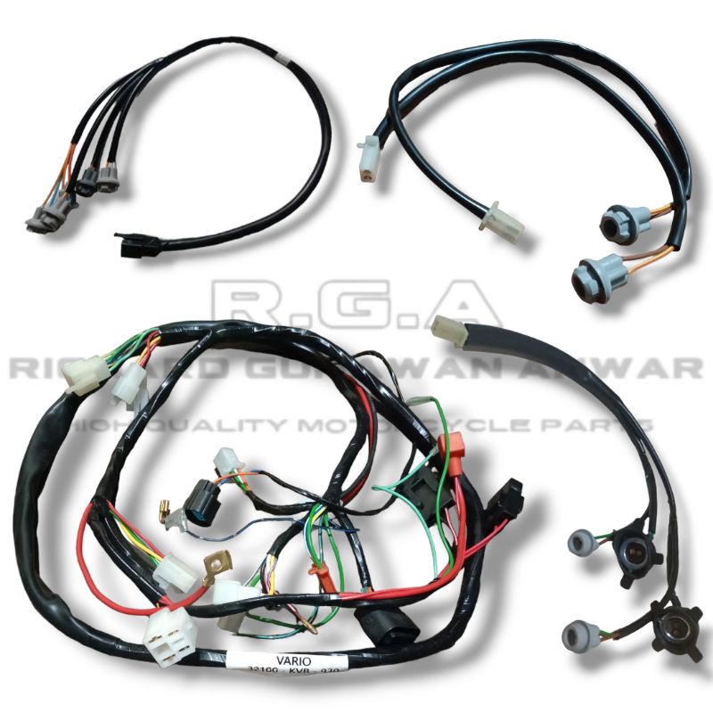 kabel body fullset 4 item honda vario 110 old 32100-kvb-930