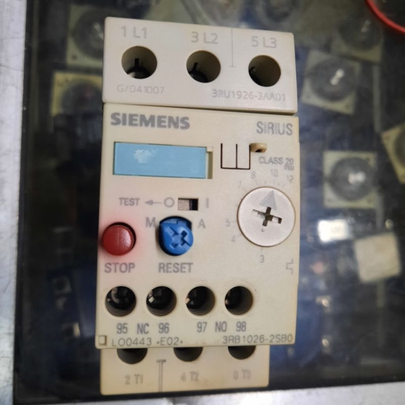 overload siemens 3rb1026 3-12A