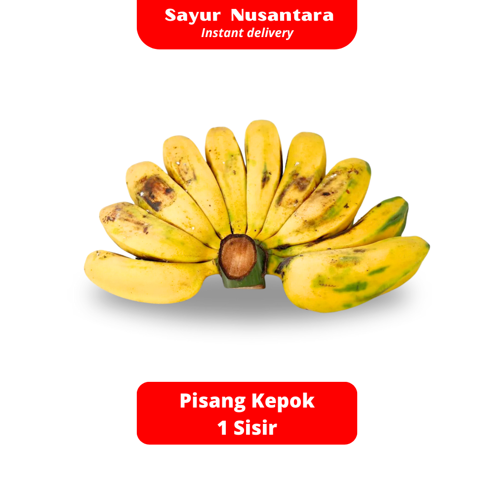 

Pisang Kepok 1 Sisir - Sayur Nusantara
