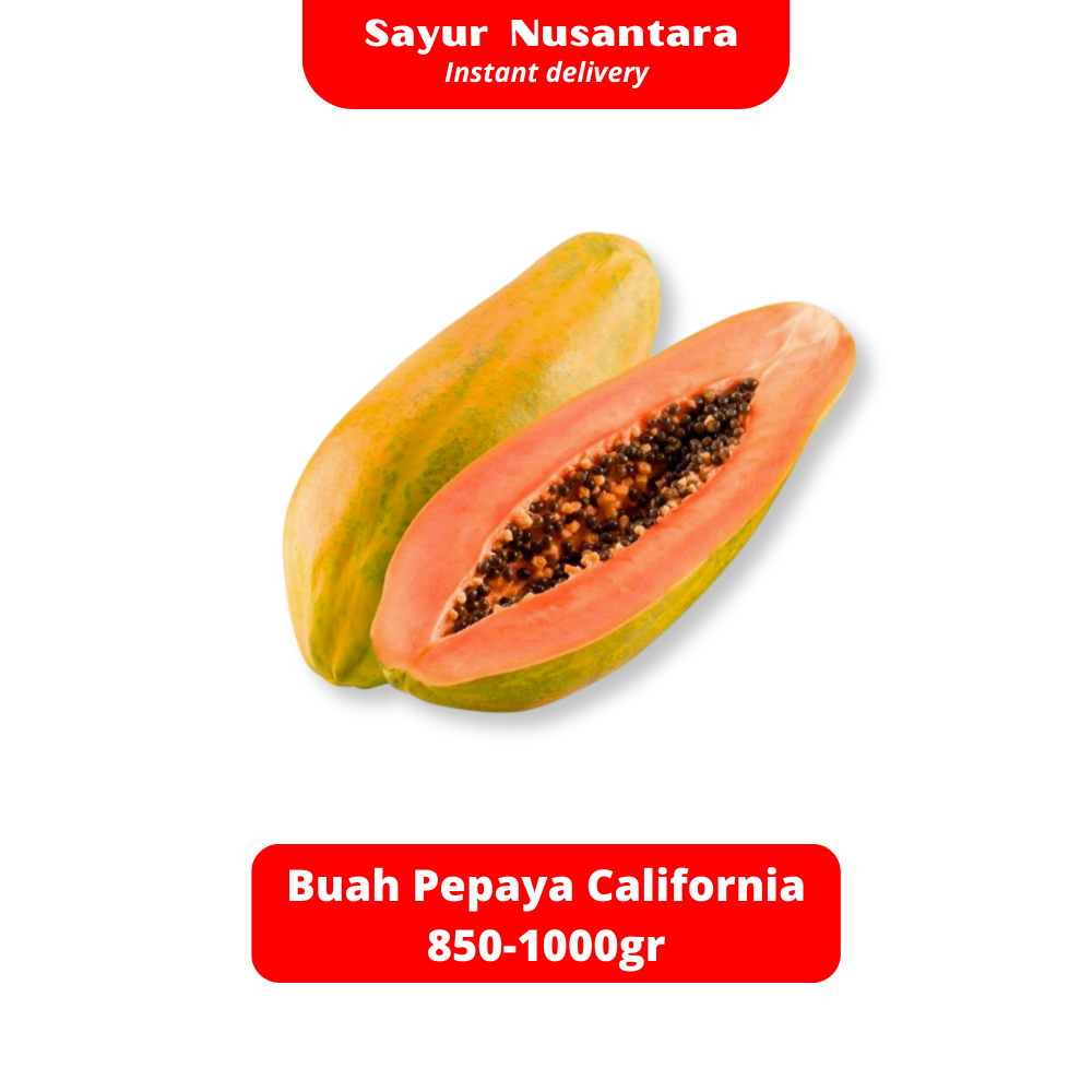 

Buah Pepaya California Perbiji Berat 850-1000gr - Sayur Nusantara