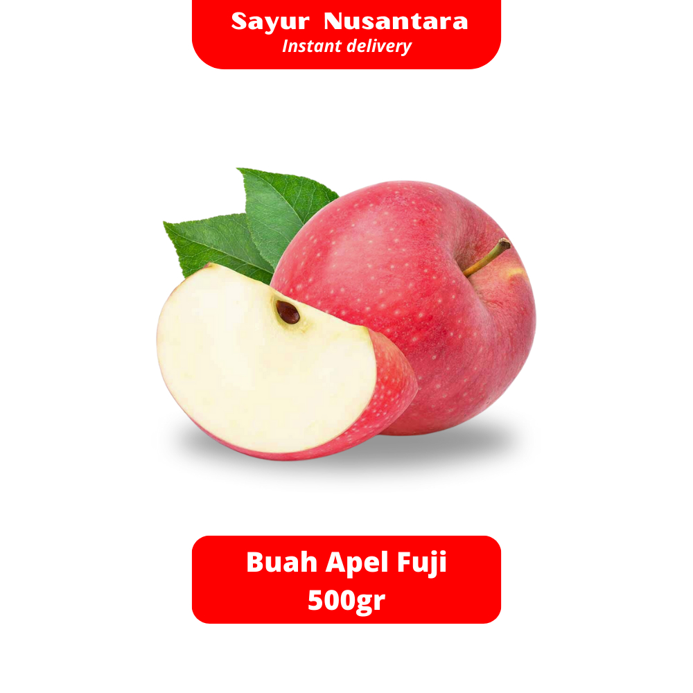 

Buah Apel Fuji 500gr - Sayur Nusantara