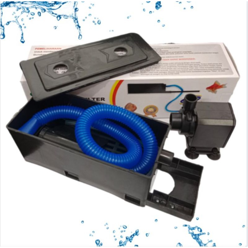 Swi Star SS 203K Top Filter 3IN1 Box Filter Lengkap Aquarium