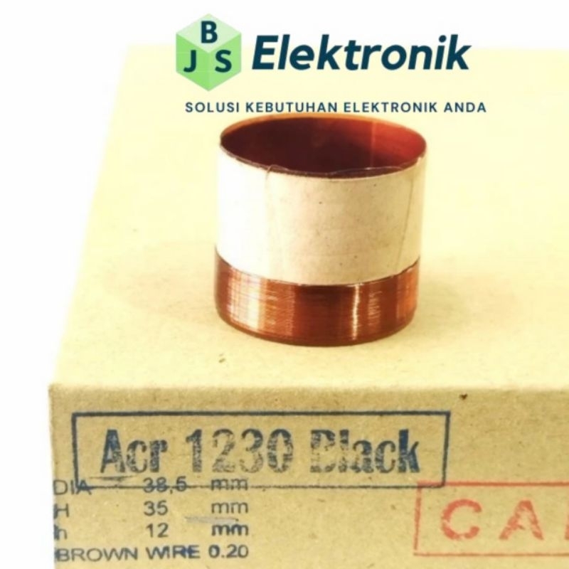 spool speaker ACR 12 inc 1230 black merk CAPTON