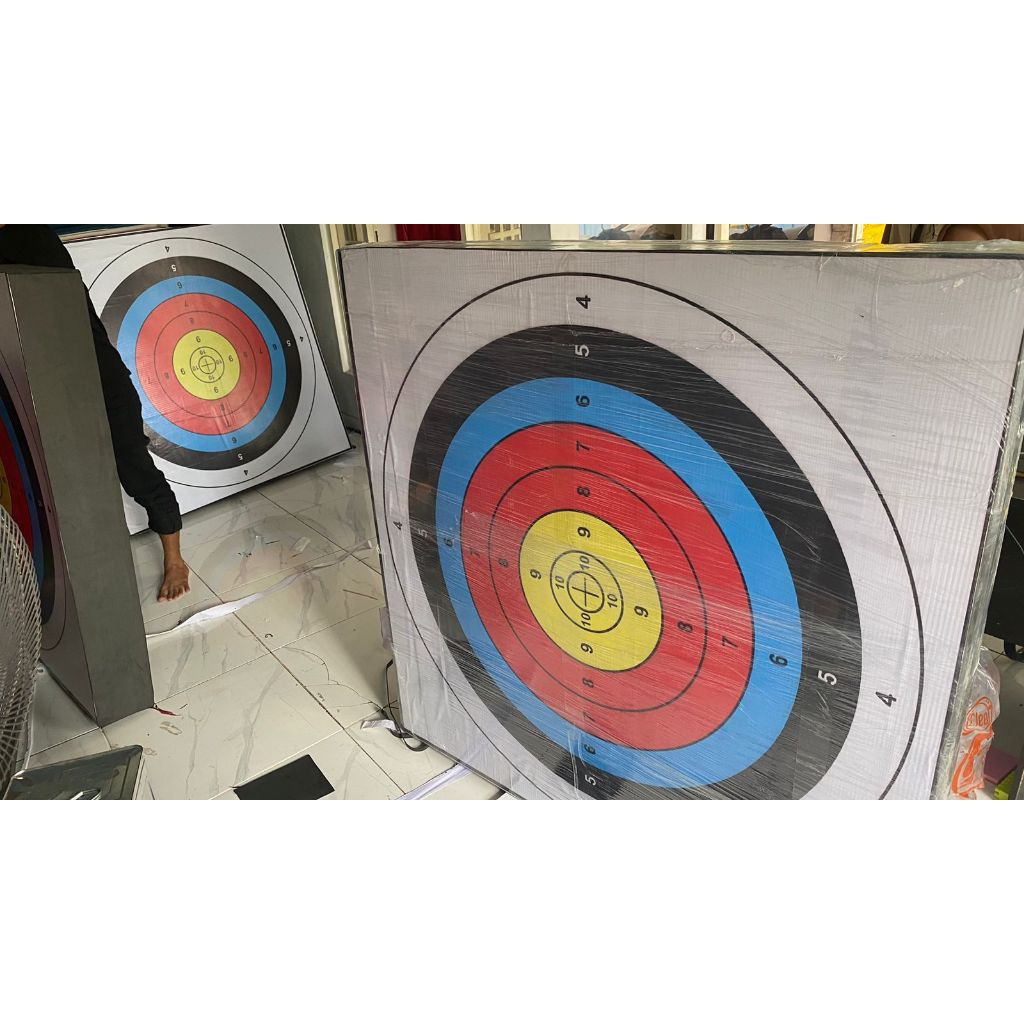 Bantalan Panahan 120 x 120 CM Tebal 5CM  Target Sasaran Panahan Target Panahan Busa Ati Eva Foam