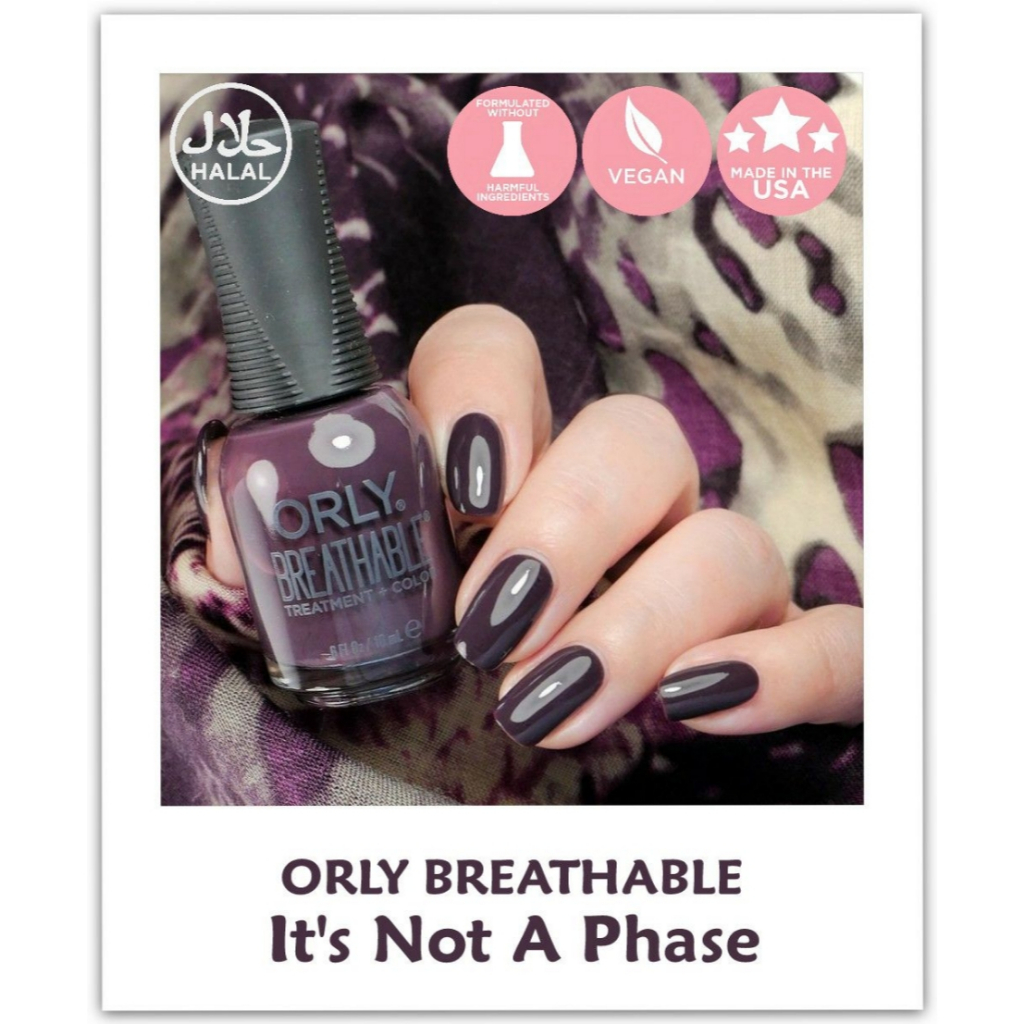 ORLY BREATHABLE - It's Not A Phase - Kutek Halal - Halal Nail Polish - Wudhu Friendly Nail Polish ( 