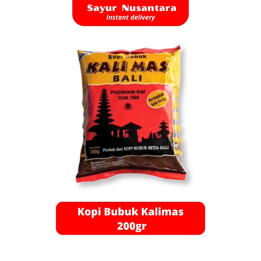 

Kopi Bubuk Kalimas 200gr - Sayur Nusantara