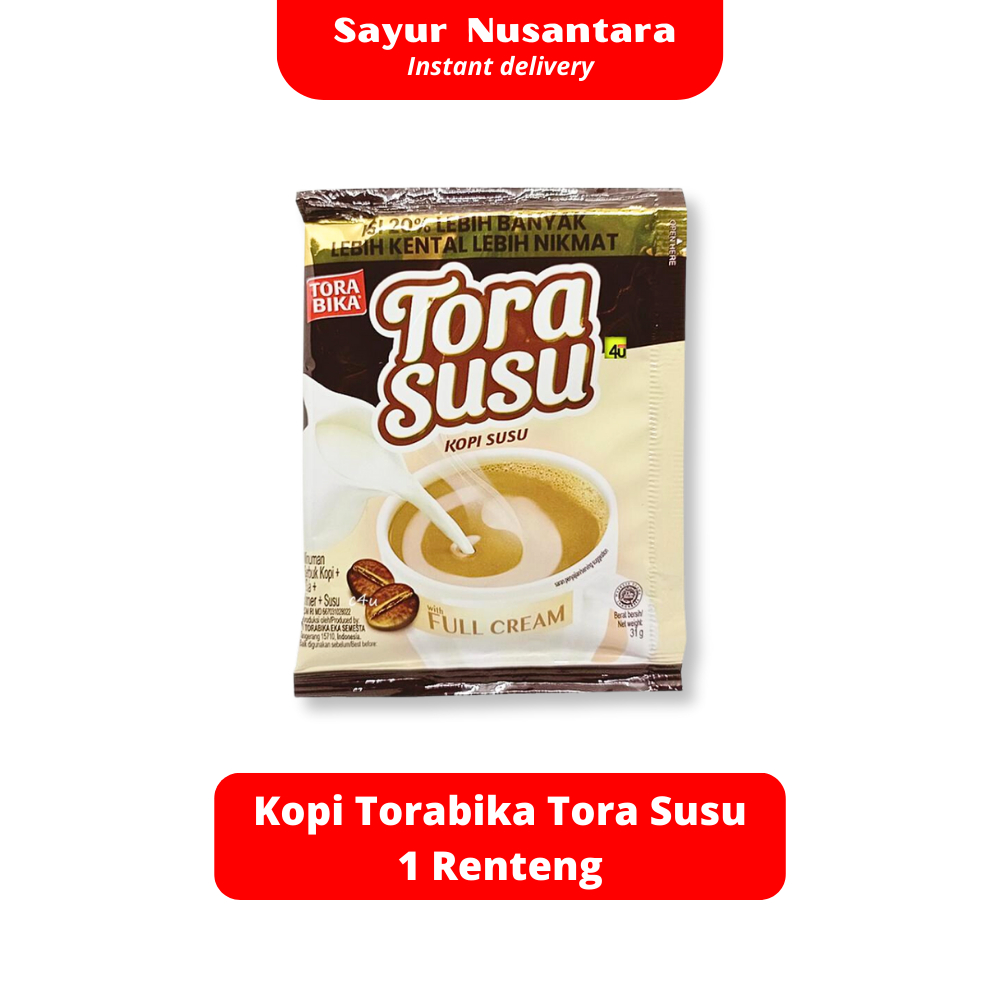 

Kopi Torabika Tora Susu 1 Renteng - Sayur Nusantara