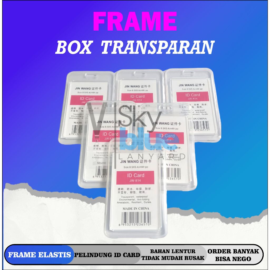 

CASING FRAME BOX TRANSPARAN TEMPAT ID CARD