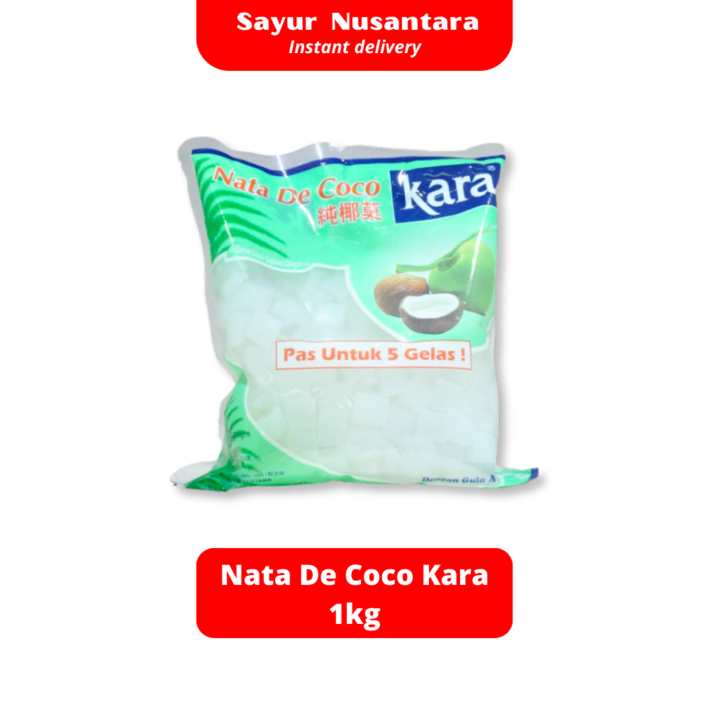 

Nata De Coco Kara 1kg - Sayur Nusantara