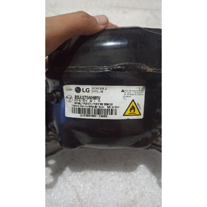 Kompresor kulkas inverter LG 2 pintu (Second / Bekas) BSA075NHMV