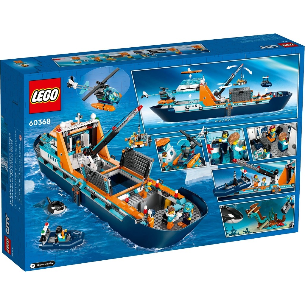 Lego City 60368 Arctic Explorer Ship