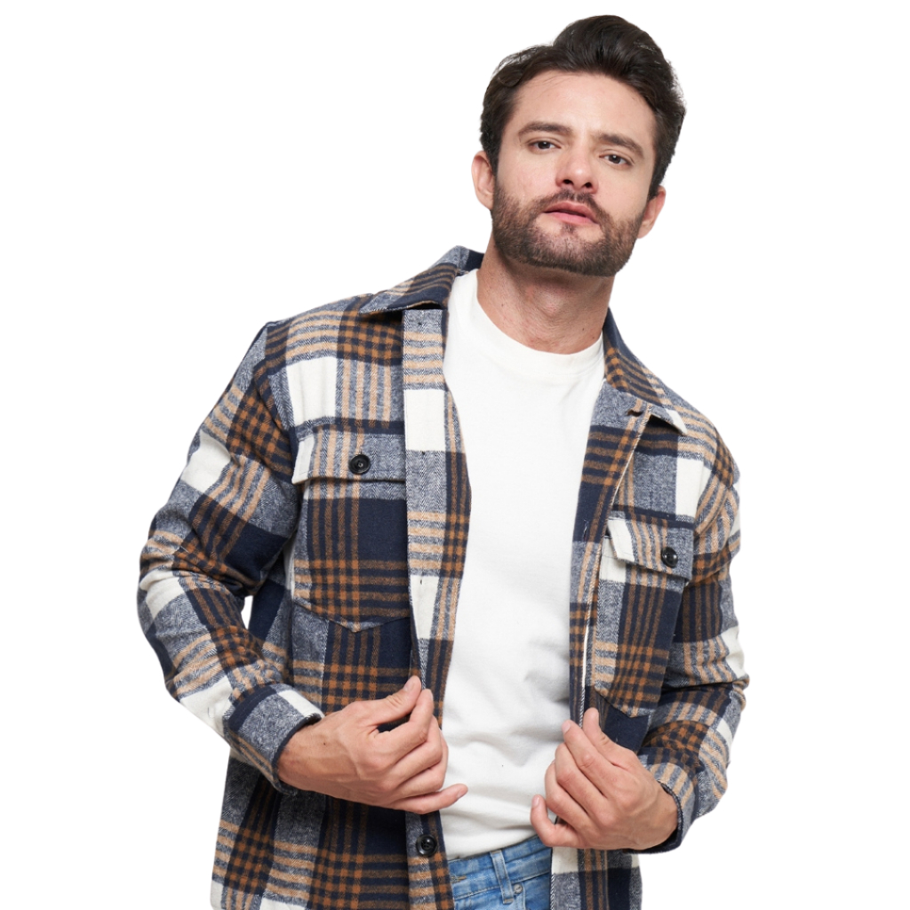 Woodsman Flannel Over Shirt Jacket – Kemeja Jaket Kotak Premium Signature Vol. 1