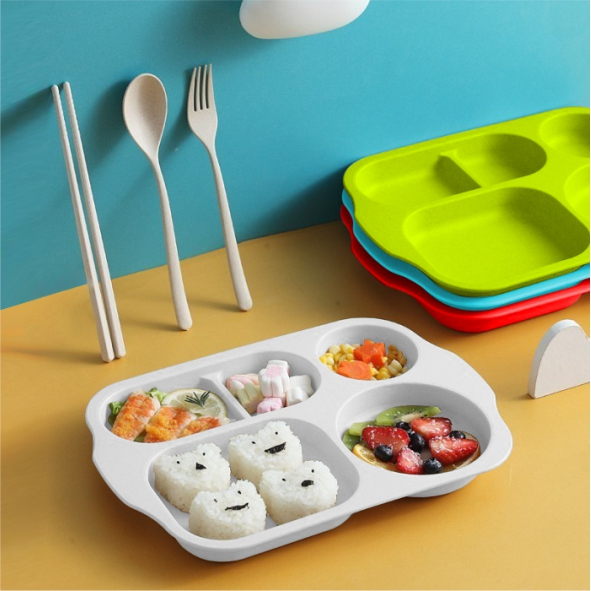 Piring Makan Prasmanan - Piring Makan Sekat - Piring Makan Plastik