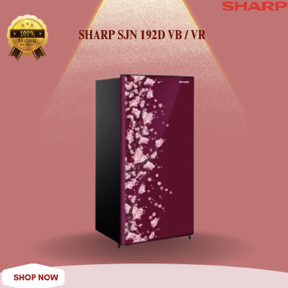 Sharp Kulkas 1 Pintu SJN 192D VB - Kulkas Sharp SJN 192DVB/SJN192DVB/SJN 192 DVB/SJN 192DVB/ORIGINAL
