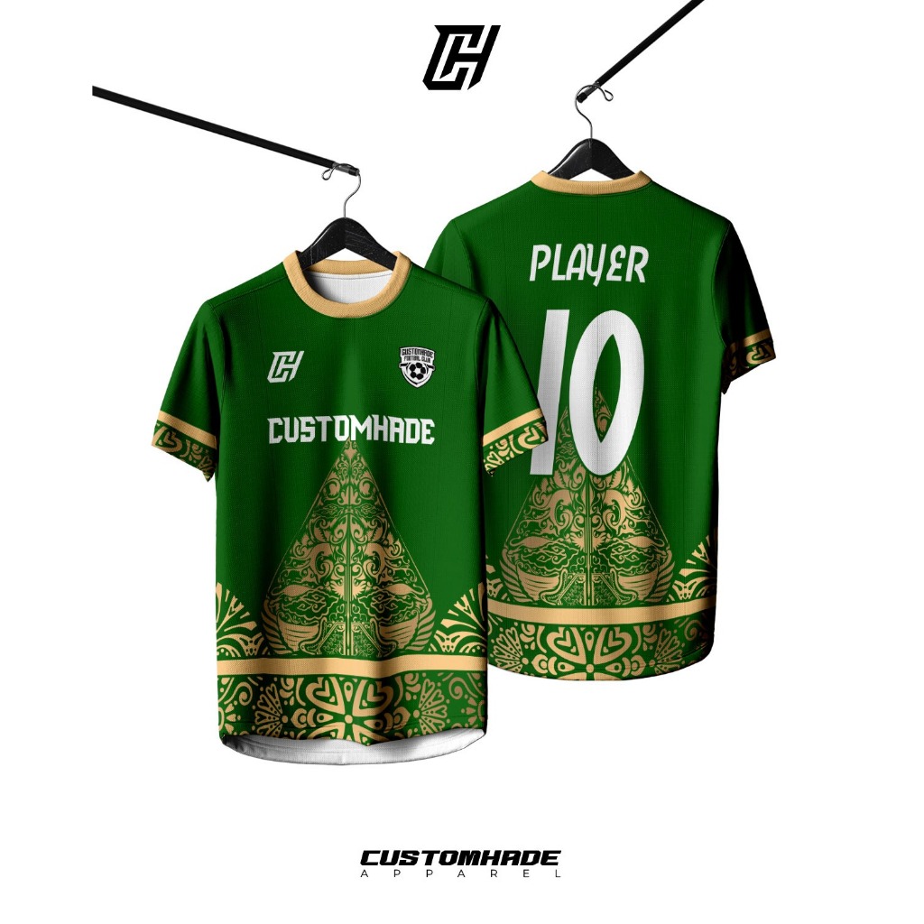 Jersey Kaos Setelan Futsal Batik Voli Voly Setelan Motif, Bisa Custom Full Printing