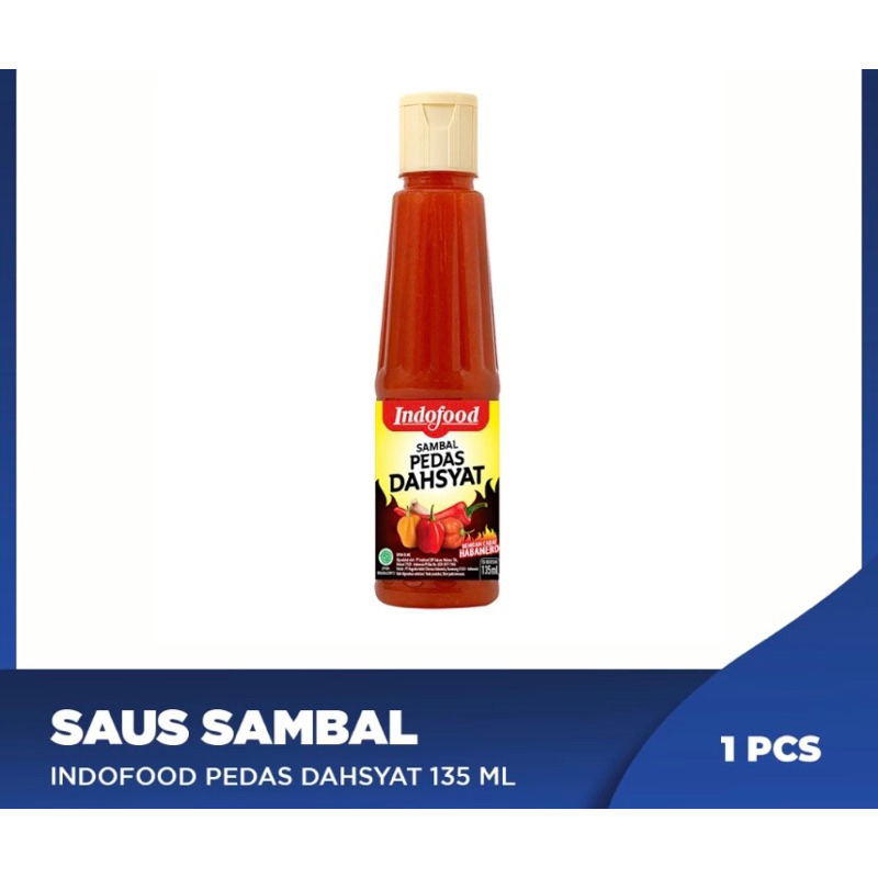 

sambal indofood pedas dahsyat 135 ml