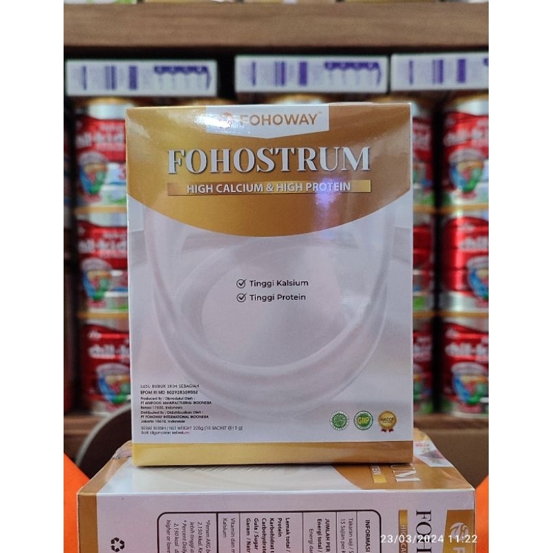 FOHOSTRUM FOHOWAY Susu Kesehatan Tinggi Kalsium / Susu Kolostrum