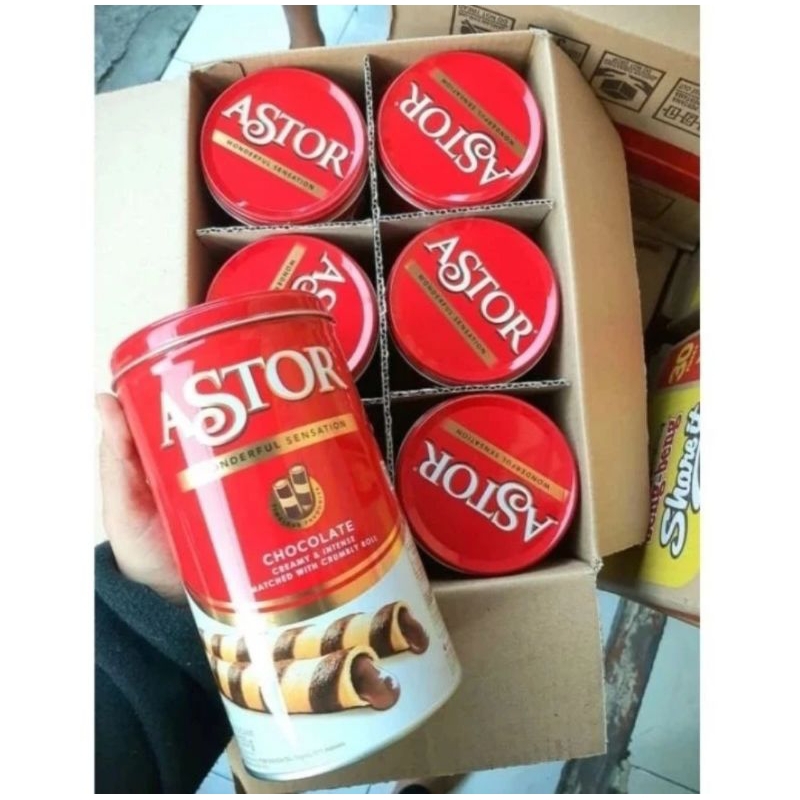 

Astor wafer Gizi Nissin Kaleng Exp Lama