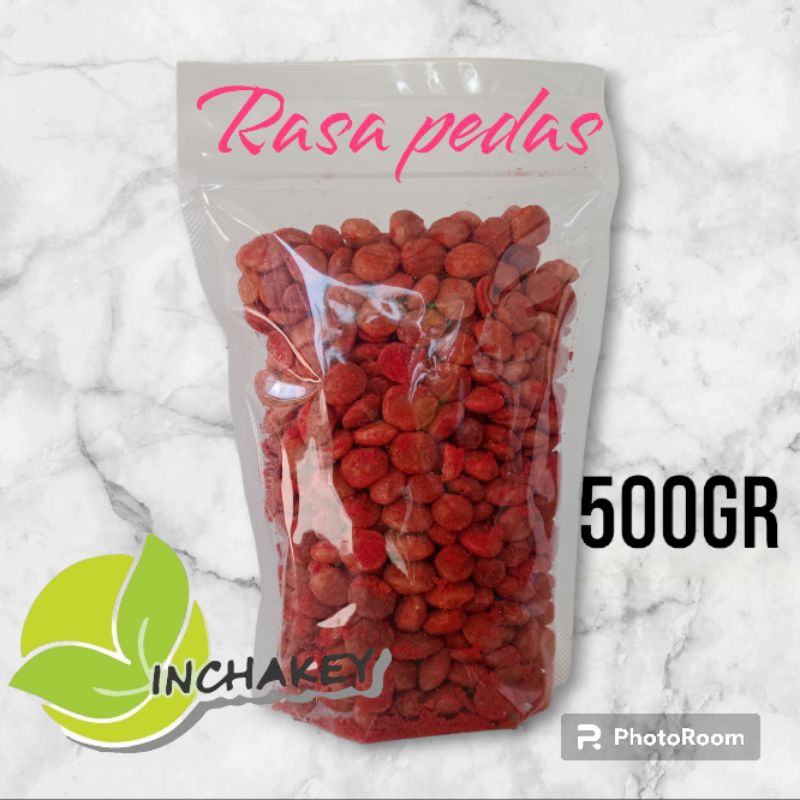 

Inchakey Sacha Inchi matang Rasa pedas.cemilan anak sehat protein tinggi nambah berat badan 500gr
