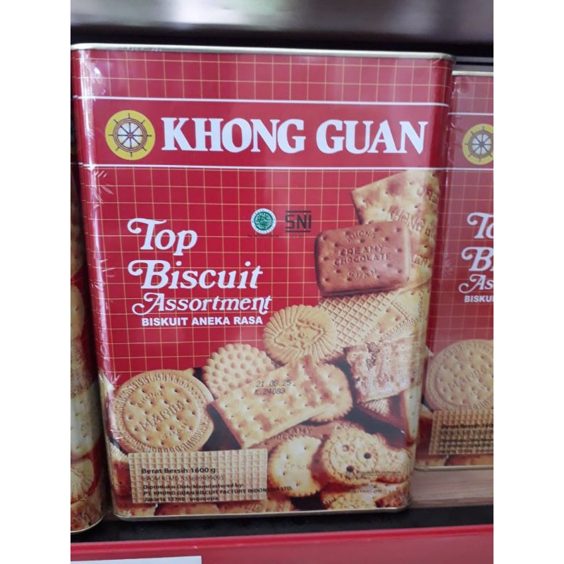 

Khong Guan Top Biscuit Assortment 1600gr