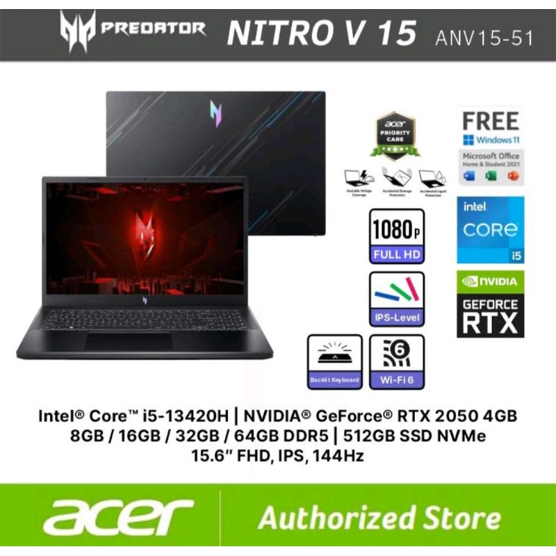 ACER Nitro V 15 (ANV15-51-542G)