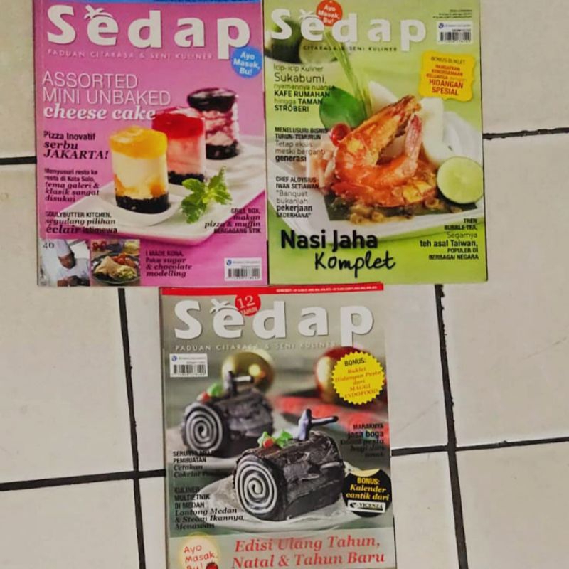 Paket A Majalah Sedap Edisi Lama