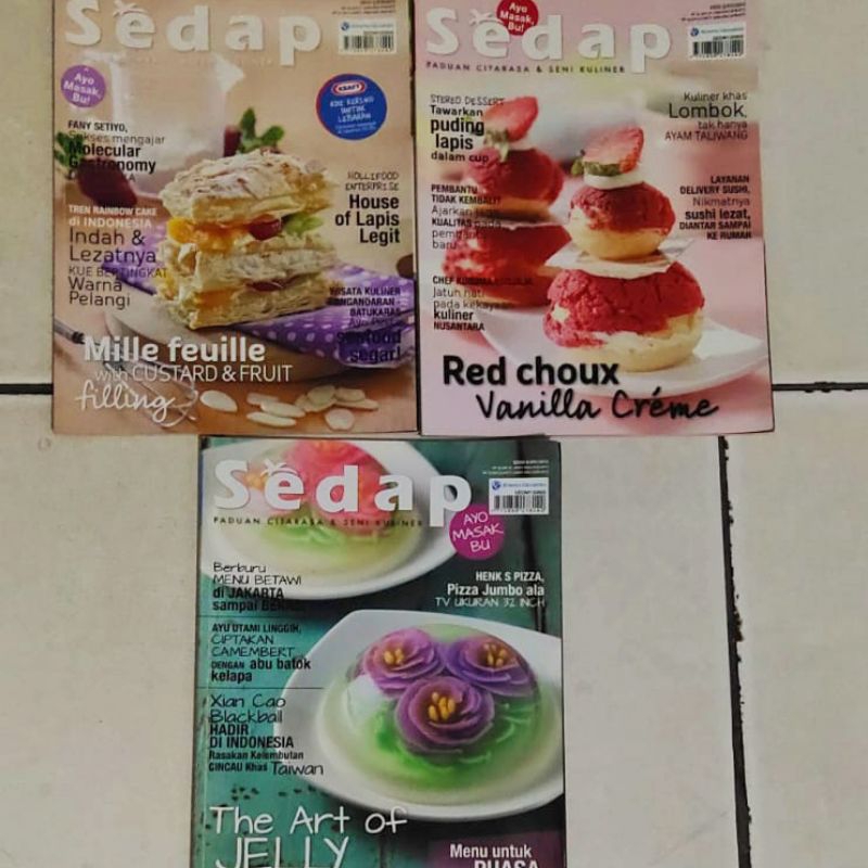 Paket B Majalah Sedap Edisi Lama