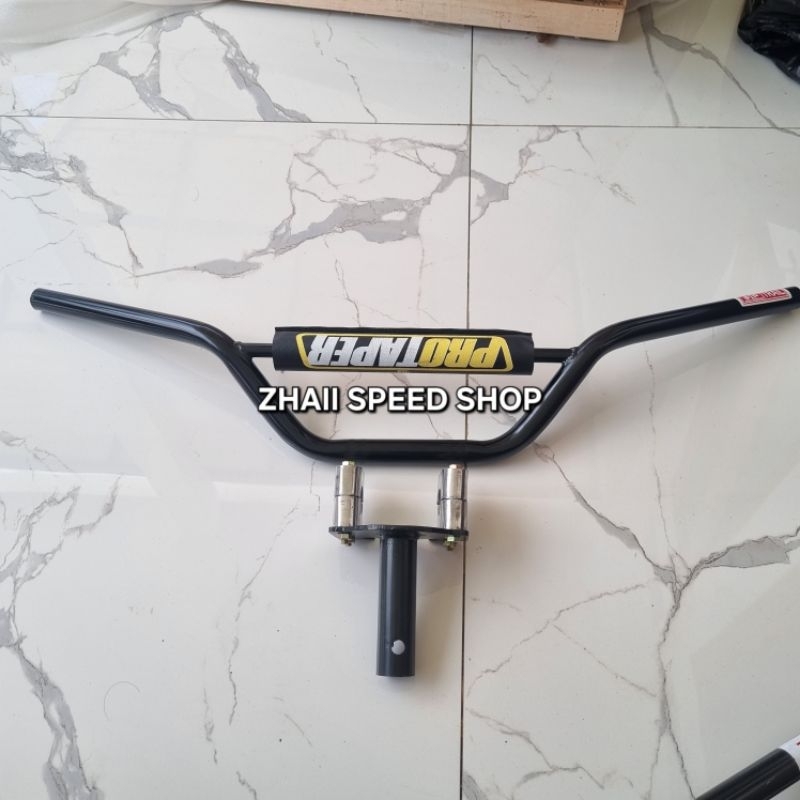 STANG TRAIL PROTAPER,PLAT,VIXION,RK KING,BYSON DAN ADAPTOR MATIC BEBEK UNIVERSAL