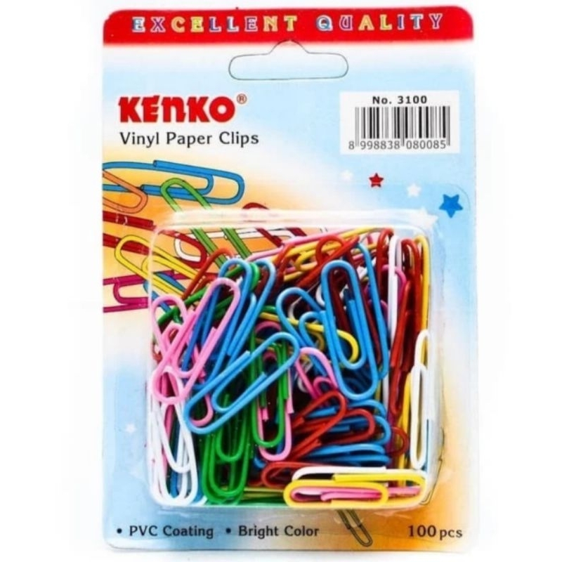 

Kenko Paper Clip Warna Warni