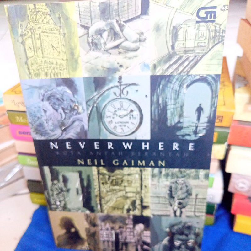 BUKU NOVEL - KOTA ANTAH BERANTAH oleh NEIL GAIMAN