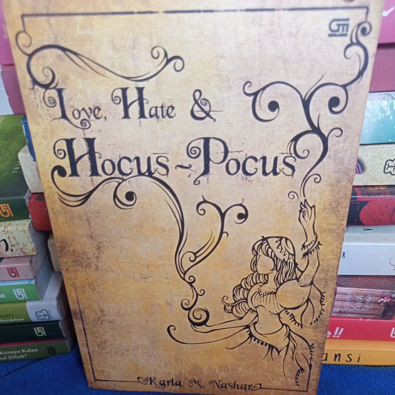 BUKU NOVEL - LOVE HATE & HOCUS - POCUS