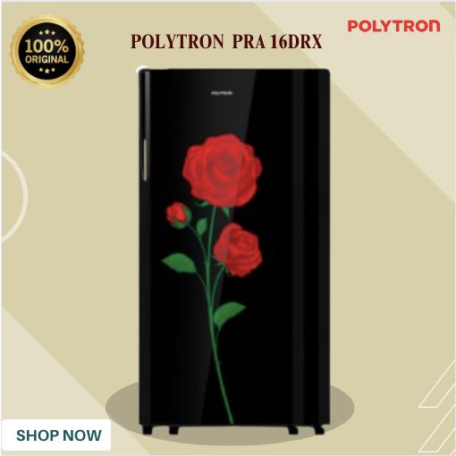 KULKAS 1 POLYTRON  PINTU  PRA 16DRX 149 LITER/PRA-16DRX/PRA 16DRX/KULKAS 1 PINTU/ORIGINAL BERGARANSI