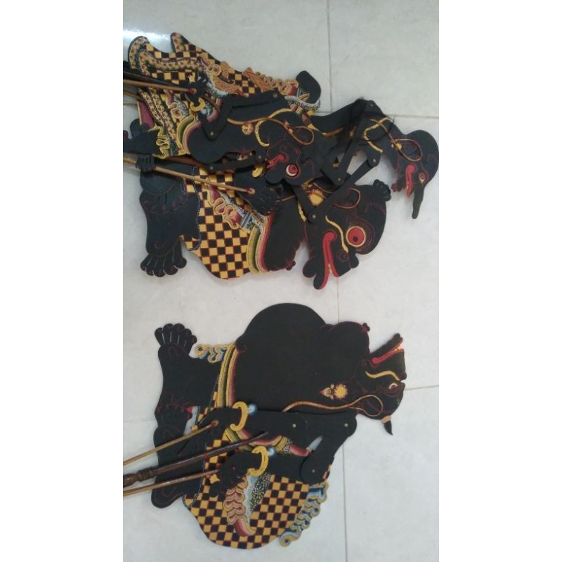 Wayang Kulit Punakawan Unik