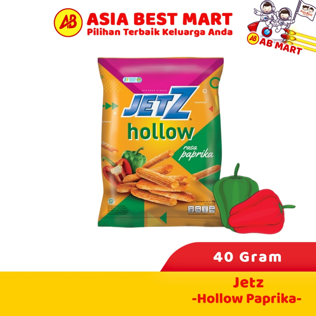 

Jetz Hollow Paprika 40 Gr/Makanan Ringan Snack Cemilan