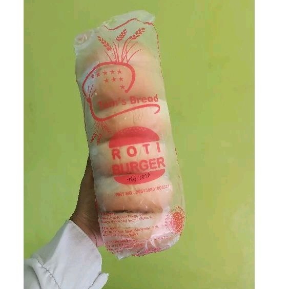 

ROTI BURGER TOM'S BREAD ISI 6