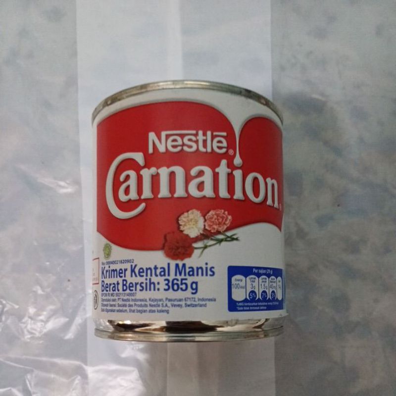 

Susu kental manis carnation 365gr