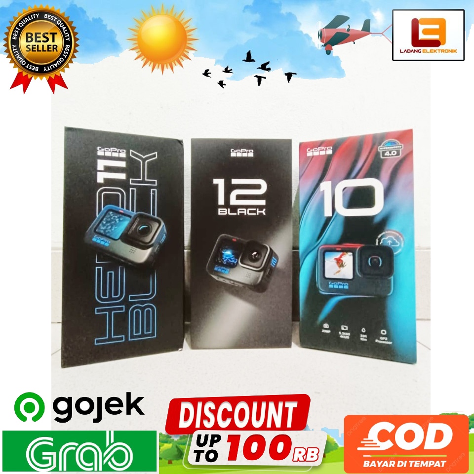 GoPro Hero 12 / Hero 11 / Hero 10 Black Edition Original