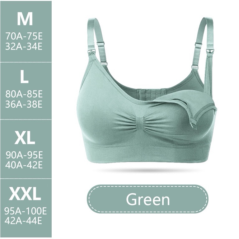 ART B38G BRA171 2 PCS Bra menyusui Bra menyusui ibu hamil pakaian dalam wanita kehamilan mulus bersi