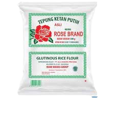 

Tepung Ketan Rose brand kemasan 500 gr, tepung pulut