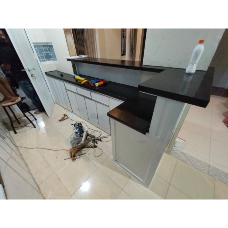 Kitchen Set Aluminium Mewah