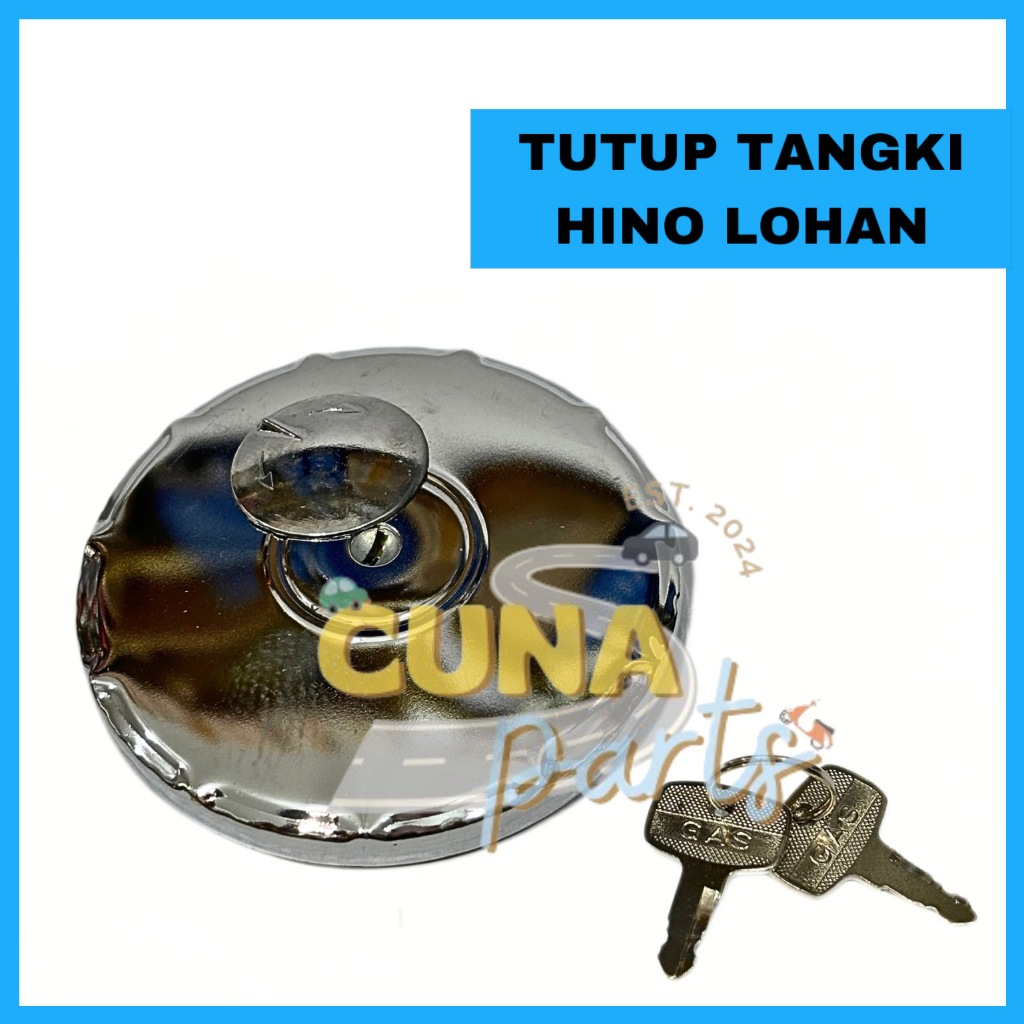 Fuel Tank Cap/Tutup Tangki - Hino Lohan/Hino Ranger [Cuna Parts]