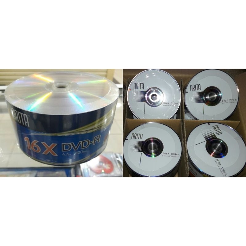 DVD-R Arita Silver Arita Putih murah bagus kualitas terjamin