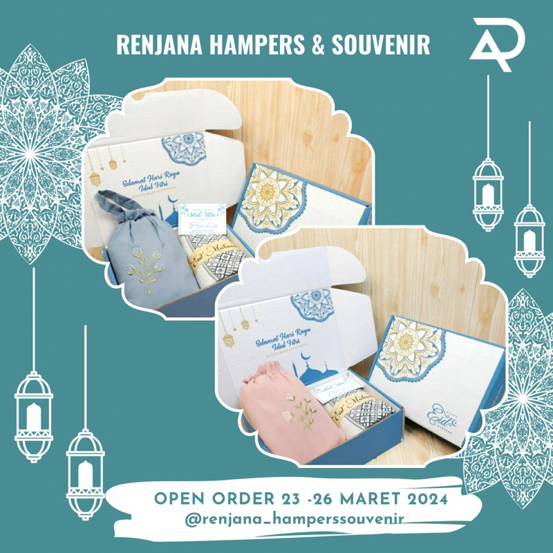 

HAMPERS LEBARAN (MUKENAH TRAVEL & SAJADAH)