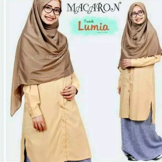 Lumia tunik by uwais hijab