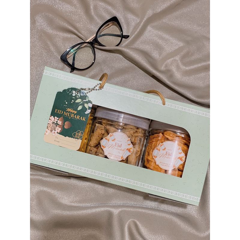 

hampers Ramadhan jar 600ml isi 3 // bebas pilih snack // SIAP KIRIM