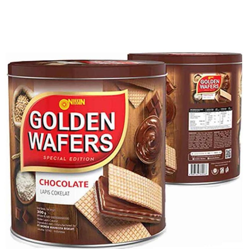 

PROMO RAMADHAN ✓ NISSIN GOLDEN WAFER KEMASAN KALENG 267 GR