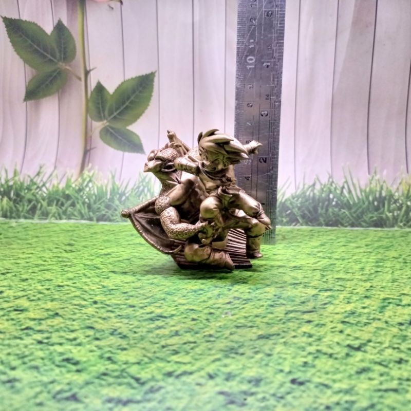 Figure Dragon Ball Capsule Dracap Goku Riding Dragon Diorama Rare MegaHouse Authentic