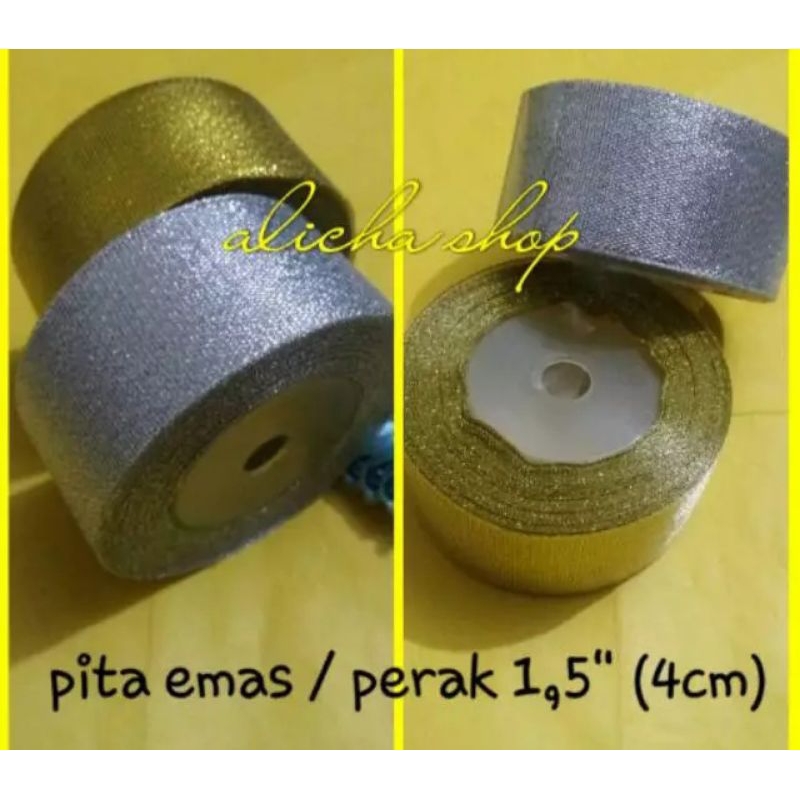 

Pita Emas / Perak 1,5" (4cm) / Slop