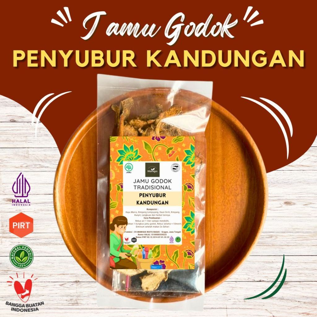 

Penyubur Kandungan Jamu Godog / Godok / Rebus