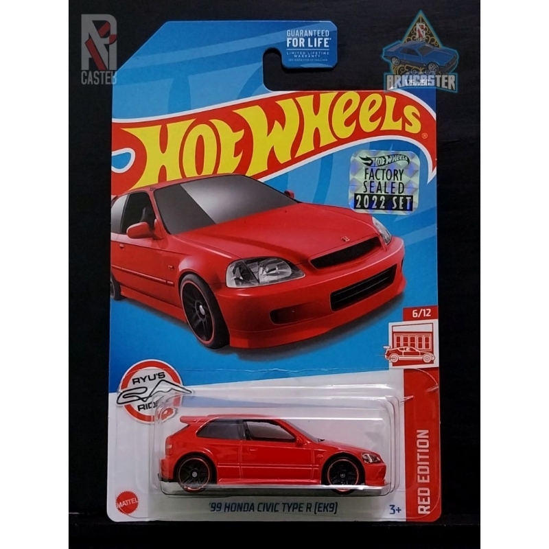 Hot Wheels Honda Civic Type R (EK9) Red Edition FS 2022